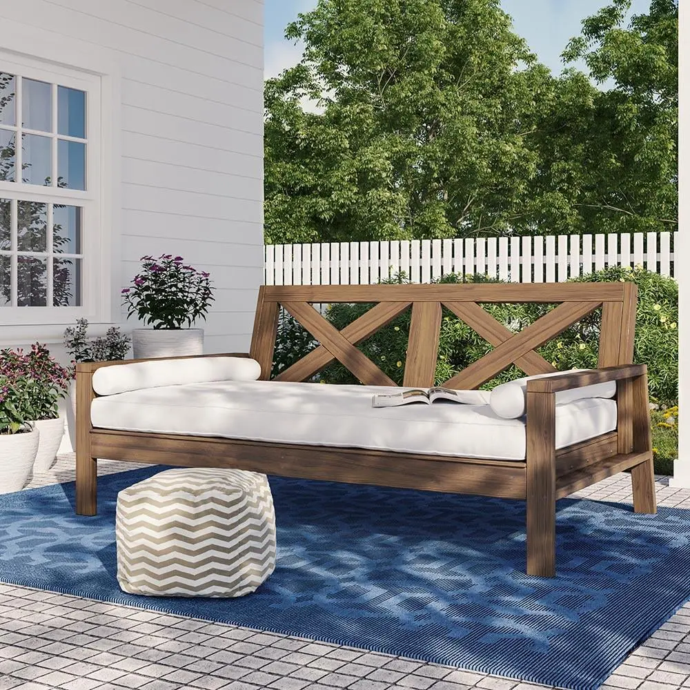 Beautiful back yard daybed